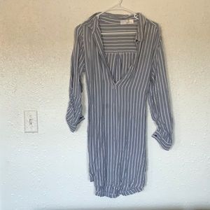 Stripped Summer maxi dress with POCKETS